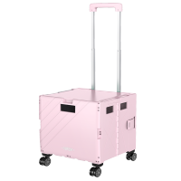 DUPONT杜邦多功能收纳盒买菜车小拉车超市折叠购物车家用轻便携小推车拉杆车拉货拖车爬楼车4轮大号灰色