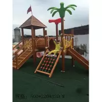 大型户外木制攀爬器械