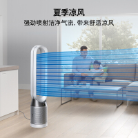 戴森(DYSON)空气净化风扇除甲醛 双层滤网TP04银白色 单个装