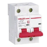 德力西 DELIXI ELECTRIC 微断CDB6I-125 3P LI(C)80A带分励+辅助AC110V.