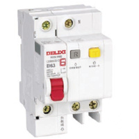 德力西 DELIXI ELECTRIC 小型漏电断路器 CDB6LEi 1P+N D 50A(包装数量 1个).