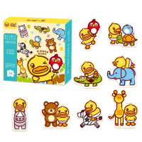 爱他美赠品 Unifun B.Duck小黄鸭系列进阶拼图