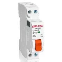 德力西 DELIXI ELECTRIC CDBHP 1P+N C 6A CDBHP系列小型断路器CDBHPC6