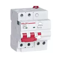 德力西 DELIXI ELECTRIC 小型漏电断路器CDB9LE D型 10KA 3P 80A 30mA