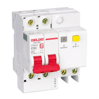 德力西 DELIXI ELECTRIC CDB6LEI小型漏电断路器CDB6LER6C10R100(包装数量 1个)