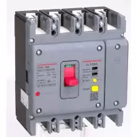 德力西 DELIXI ELECTRIC 塑壳漏电断路器 CDM3L-125F/4300B 100A(包装数量 1个).