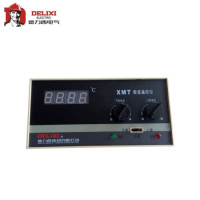 德力西 DELIXI ELECTRIC XMT-102 CU50 0-100℃ XMT数显式温控仪XMT102CU100