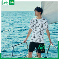 夏季新款时尚撞色休闲体恤透气运动半袖上衣男(单位:件)(BY)