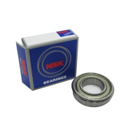 NSK 6001ZZNR 单列深沟球轴承 两侧带防尘盖止动环型 6001ZZNR(包装数量 1个).