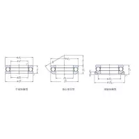 NSK 53202U 平面推力球轴承 带球面座圈型 53202U(包装数量 1个)