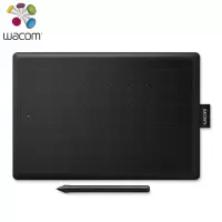 和冠 Wacom CTL-472/K1-F 数位板手绘板 2048级压感 电磁压感式 USB2.0连接 黑色+10只笔芯