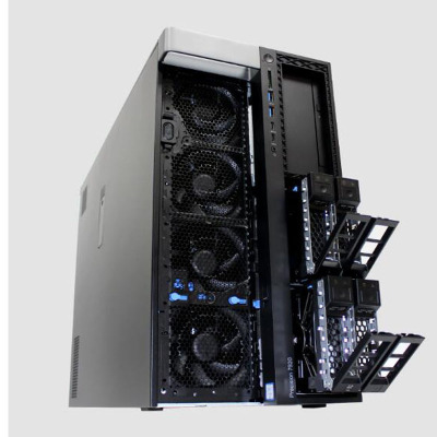 DELL戴尔 T7920 图形工作站台式机设计师电脑1颗至强4214 64G/512G固态+4T/RTX3070-8G