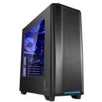 高塔游戏机箱(双360冷排/高塔8槽/ATX-Ⅱ结构)黑色 电脑全塔单机箱 不标配风扇