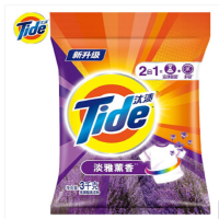 汰渍 Tide 净白去渍洗衣粉(柠檬清香)3KG袋装