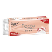 洁柔 PW003-10卫生纸Face立体压花无芯 10卷/提（单位：提）