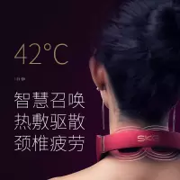 SKG颈椎按摩器按摩仪天猫精灵款AI语音声控家用脖子热敷(4998 )AI款蓝色 WT