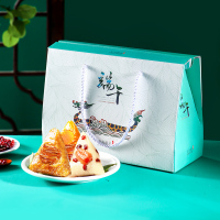 西瓜味的童话龙舟献礼礼盒(6粽2蛋) ZH