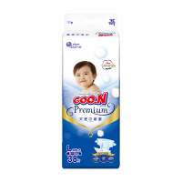 GOO.N（大王）婴儿用纸尿裤天使系列L38 WT