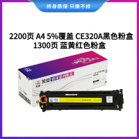 莱盛LSRY-CE322A粉盒适用HP CP1525/CM1415 睿印 黄色粉盒