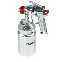 喷枪工具气动油漆喷壶工业级手动气压式家用喷漆抢汽车喷漆枪 虹吸式喷枪1.0L Φ1.8 YT-2346