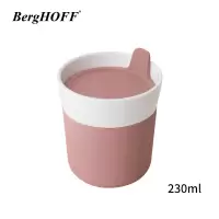比利时品牌-贝高福Leo陶瓷咖啡杯妃红230ml(BH0100101) WT