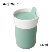 比利时品牌-贝高福Leo陶瓷咖啡杯薄荷绿300ml(BH0100102) WT