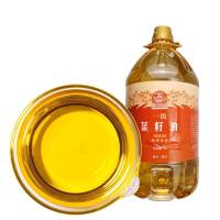 秦川印象一级菜籽油食用油油菜籽榨取绿色健康5L