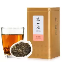 张一元茶叶正宗特级金骏眉80g罐装浓香型红茶新茶 蜜香黄芽茗茶