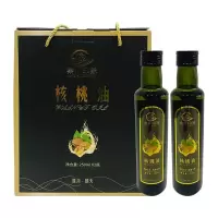 秦川印象核桃油组合食用油核桃榨取绿色健康250ML*2瓶