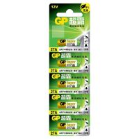 超霸 碱性电池 27A 12V 5粒/卡（卡）