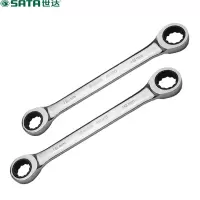 世达SATA 46201双梅花快板棘轮扳手8*9mm
