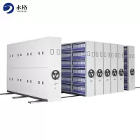 永格手摇密集架移动密集柜档案架密集柜档案室密集架手摇式移动档案柜文件柜资料柜