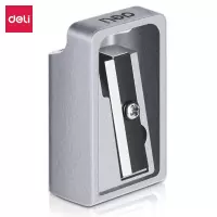 得力（deli） 0596 椭圆形卷笔刀转笔刀 10个/盒