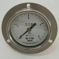 北京布莱迪不锈钢耐震压力表耐震/0-10MPa YTHN100ZT M20*1.5