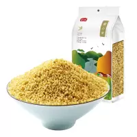 燕之坊 黄小米 1kg(无添加 小黄米 月子米 小米粥 五谷 杂粮 真空装 大米 粥米伴侣)