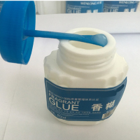 得力(deli)浆糊 80ml瓶装小瓶香糊香浆糊手工胶水粘糊小浆糊 1箱