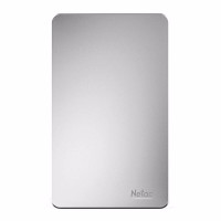 朗科（Netac）K330银姬系列1TB/2TB移动硬盘2.5英寸全金属高速USB3.0闪存硬盘 银色 1TB