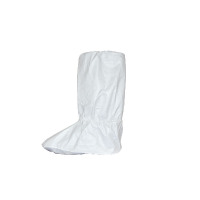 固安捷 GAJ205 橡筋收口防滑靴底防化靴套 白色63g/㎡面料 5双/组