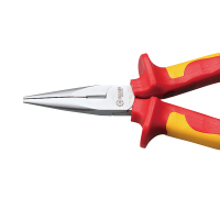 宝合(BOOHER)双色绝缘弯嘴钳8" ZL