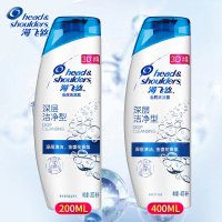 海飞丝 去屑洗发露深层洁净型 400ml/瓶