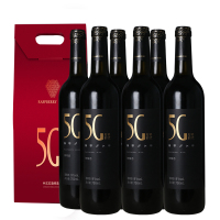 5果精酿红树莓果酒9度750ml*6瓶年货礼盒