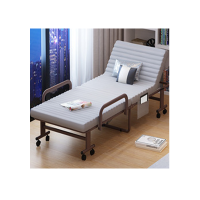 折叠床单人多功能家用午休床双人行军床躺椅简易办公室成人午睡床 80CM宽