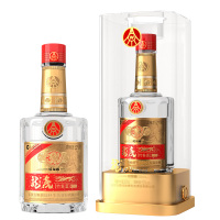 五粮液生态酿酒52度龙虎竹荪酒红福春节日送礼品口粮食白酒500ml 单瓶装