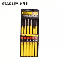 史丹利（Stanley）6件套圆柱冲 16-226-23 钻孔定位冲子 凿子