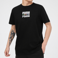 PUMA彪马圆领短袖男2021夏季新款运动服跑步透气半袖T恤潮855977