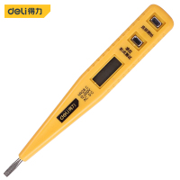 得力(deli)数显测电笔 DL8003 试电笔验电笔电工笔电工螺丝刀12-250V
