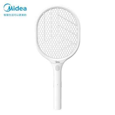 美的Midea 充电式电蚊拍家用灭蚊拍LED灯强力灭蚊器 OXD-WP04 单位:个