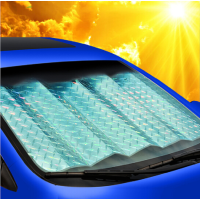 传枫-汽车遮阳挡前档加厚镭射季防晒隔热遮阳板CF-2010