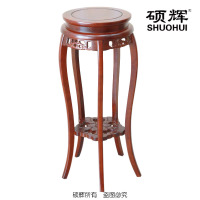 [硕辉]SH-油漆实木花架 盆景架仿古花架 草花花架餐厅书房花架