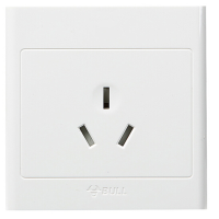 亮见公牛明装开关插座三孔16A